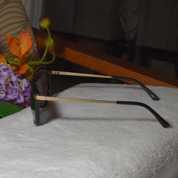 SEE RX Sunglasses Gold/Black Color Combo FABULOUS! - Picture 7 of 8